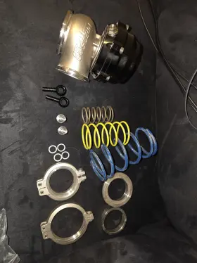 Pbo086-2000 Tial Precision Turbo Authentic 46mm Wastegate Black Q Blow Off Valve Bov Bundle