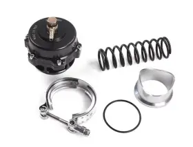 Rsc036 Tial Black Universal 50mm Bov Blow Off Valve Q Typer With Logo V-band Flange