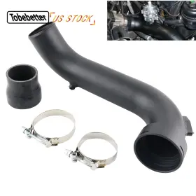 Aim002-bk-3d Tobebetter Black Air Intake Turbo Charge Pipe Aluminum For Bmw 135i N55 335i Xdrive 2011-12