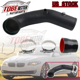 Aim045-bk Tobebetter Turbo Charge Pipe For 11 Bmw N55 3.0l F12 F13 F15 F10 E70 535i 640i 740i X5 X6