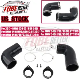 Icp024-bk Tobebetter For Mercedes-benz C400 C450 C43amg Glc43 2012 M276 V6 Engine Turbo Inlet Pipe