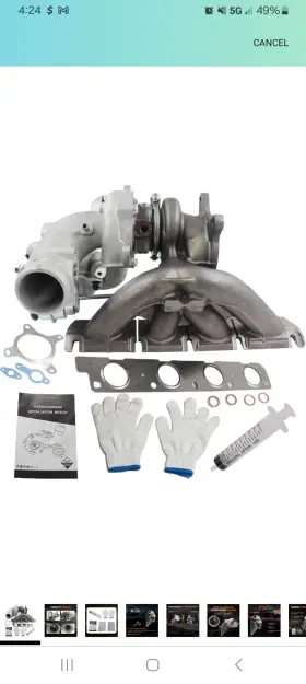A0007a0214 Topaz K04 Turbo Kit For Volkswagen Or Audi Part #