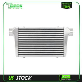 Topcnautop Top183271 Universal Aluminium Turbo Intercooler For 18 Inch X12 X2.5 Front