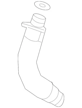 15474-waa02 Toyota Genuine Turbocharger Oil Line 15474-waa02 Toyota Genuine Turbocharger Oil Line
