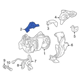 172790w040 Toyota Oe For Tundra 2022-2024 Turbocharger Gasket