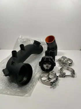 P-1015 Turbo Kit 50mm Bov Intake Charge Pipe For Bmw N54 E82 E88 E90 E92 135 3351