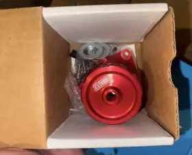 Hc15t-hyb-red Turbo Xs Hybrid Blow Off Valve Red For Honda Civic Si Accord Sport