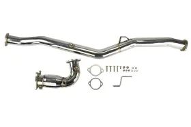 W15-fpc Turbo Xs Front Pipe Fits 2015-2021 Subaru Wrx Fa20 With Manual Transmission