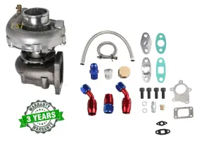T3t4.63 Turboboosts T04e T3/t4 A/r.57 73 Trim 400 Hp Stage Iii Turbo Charger Oil Feed Drain Line Kit