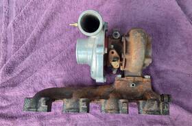 Turbonectics T-36286 Vintage Turbonetics Turbo With Ford 5.0 V8 Cast Manifold E6se-9430-aa