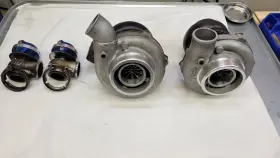 Comp-gate40 Turbosmart 10-15 5th Gen Chevrolet Camaro Agp 5457 Twin Turbo 2 Compgate40 40mm