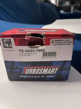 Ts-0223-1092 Turbosmart Blow Off Valve Kompact Bov Dual Port Vr9 For Bmw N55 E90/e92/f Series