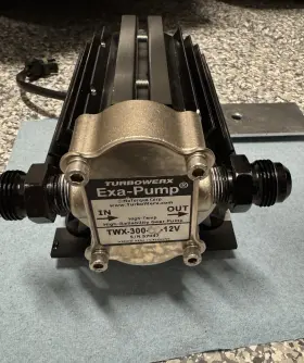Twx-300-12v-10an Turbowerx Exa-pump Twx-300 12v Oil Scavenge Pump Turbo Remote Mount