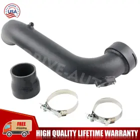 Aim002-bk Vehito Black For 2011-2012 Bmw N55 135i 335i Xdrive Aluminum Intake Turbo Charge Pipe