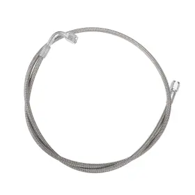 00f02d35a230526 Vekauto An3 Braided Steel Turbo Oil Feed Line 90 Degree 42 Inch Silver Tone