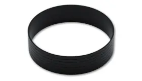 12590 Vibrant Aluminum Union Sleeve For 5in Od Tubing - Hard Anodized Black