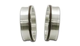 12558 Vibrant Performance Stainless Steel Weld Fitting With O-rings For 4 Inch Tubing