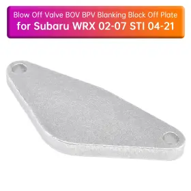 C197-a175 Vipih Blow Off Valve Bov Bpv Blanking Block Plate For Subaru Wrx 02-07 Sti 04-21