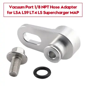 551387 Vipjq Vacuum Port 1/8 Npt Hose Adapter For Lsa Ls9 Lt4 Ls Supercharger Map