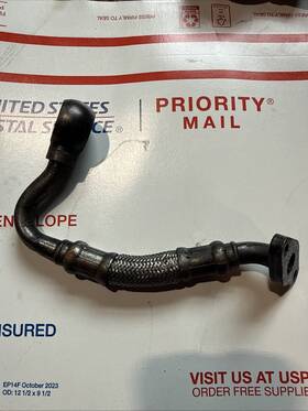 Volkswagen 028145736e Vw 1z Ahu 1.9 Engine 1996-2003 Turbo Oil Return Pipe