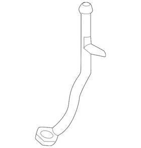 Volkswagen 059-121-465-b Genuine Turbocharger Coolant Line