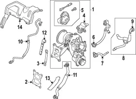 06q-145-778-a Volkswagen Genuine Oil Inlet Tube