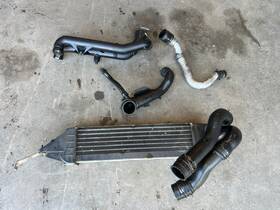 Volkswagen 1h0145844f 1985-1992 Vw Golf Turbo Intercooler Assembly With Hoses 1h0145762