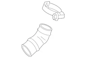 1k0-145-828-s Volkswagen Genuine Inter-cooler Hose