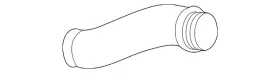 7p0-145-943 Volkswagen Genuine Inter-cooler Hose