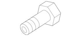 Volkswagen N-021-071-9 Genuine Oil Feed Tube Bolt