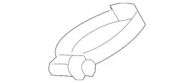 N-106-197-01 Volkswagen Genuine Hose Clamp