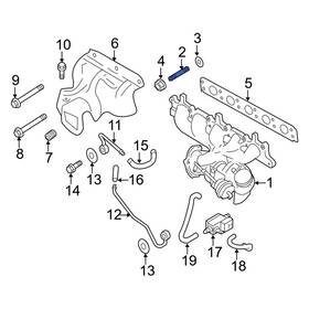Volvo Oe 982667 For S40 2004-2011 Turbocharger Stud