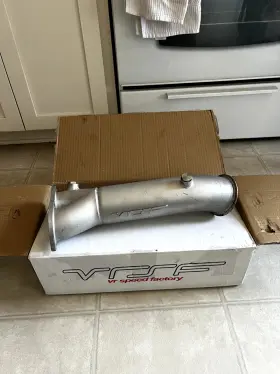 10902015 Vrsf Exhaust Dwn Pipe N55 2010-2013 Bmw 135i/335i/x1. E82 E84 E90 E91 E92 E93