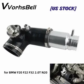 Aim032-bk-sl-3d Vvorhsbell Performance Silicone Turbo Inlet Elow Hose For Bmw F20 F22 F32 2.0t N20 Engine