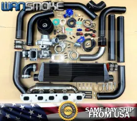 I370 Wansmoke I350 H3 Turbo Kit T3/t4 Charger For L52 Llr 3.5/3.7 04-12 Colorado Canyon K