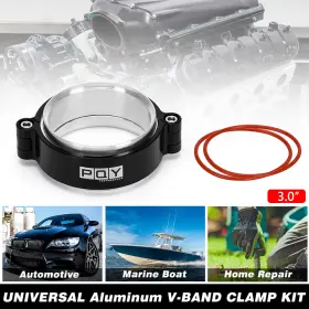 Wx-vce03 Wenxi-auto 3 Inch 76mm Aluminum Hd Pinless Clamp Intake V-band Intercooler Pipes