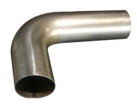 Woolf Aircraft 400-065-400-090-1010 Mild Steel Bent Elbow 4.000 90-degree