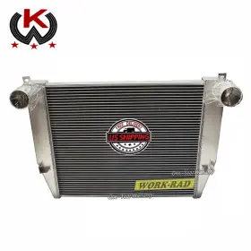 385-387 Work 56489 Fits Peterbilt 320 335 357 359 377 378 379 Aluminum Charge Air Cooler