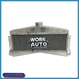 03csi107asl Work Auto Rad Universal Aluminum Twin Turbo Intercooler Bar And Plate Design 24 Inch X7 2 In/1 Out