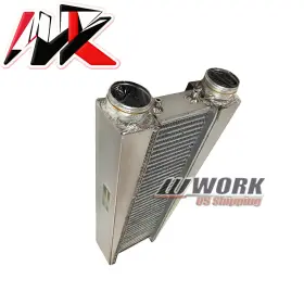 Radiator-1079y Work Rev9 Spec-a Type-2 Intercooler Universal Aluminum Same Side 3 Inch Inlet&outlet 2row