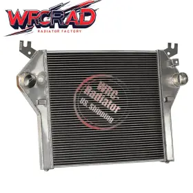 Wrcrad 2500/3500 408ci For 2010-2012 Dodge Ram 2500 3500 6.7l L6 Turbocharged Intercooler Full Aluminum