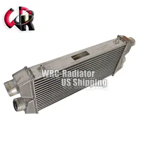 30x12.5x3aluminum Wrcrad 30 Inch X12.5 X3 Aluminum Universal Front Mount Twin Turbo Intercooler Fmic 2.5 In/ou