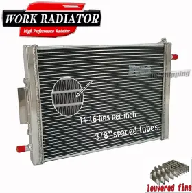 Radiator-1100y Wrcrad 22x15.5x2 Inch Aluminum Heat Exchanger Fit Air To Water Intercooler Supercharger