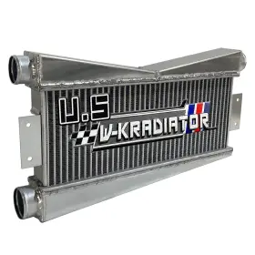 Trtt9 Wrcrad Intercooler Treadstone Twin Turbo 1950 Cfm Flow Rate Mustang