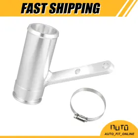 X Autohaux 766549656541 Aluminum Turbo Resonator Fix Repair Single Custom For Dodge Sprinter 04-06