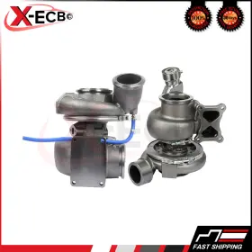 14082750-101 X-engineclub X82694002s Turbocharger Twin Turbo For 1998-2013 Caterpillar Cat C15 Acert