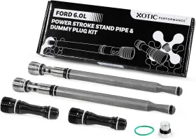 2004.5 Xotic Performance Sp-100 Upgraded Stand Pipe And Dummy Plug Replacement Kit For 2010 Ford Black