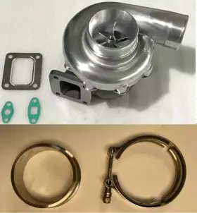 7875c-68-1 Xy Turbocharger For Racing Billet Turbo Turbolader T4 A/r.68 Hot .75a/r Cold Trim T78 7875c