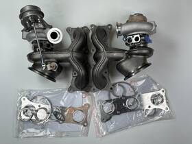 Xy Turbocharger Billet-49131-07309 Billet Twin Turbo For Bmw X6 2008-16 740i 740li N54 Td03 3.0l