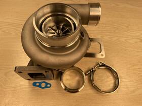 Xy Turbocharger Gtx3584r-14t4billet Dual Ball Bearing T4 Flange Gt35 Gt3584r .70 A/r Cold .82 Turbine